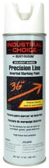 Rust-Oleum - 17 fl oz White Marking Paint - 600' to 700' Coverage at 1" Wide, Solvent-Based Formula - All Tool & Supply