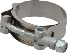 Campbell Fittings - 1-7/8" Hose, 3/4" Wide x 0.025" Thick, T-Bolt Band Clamp - Stainless Steel - All Tool & Supply