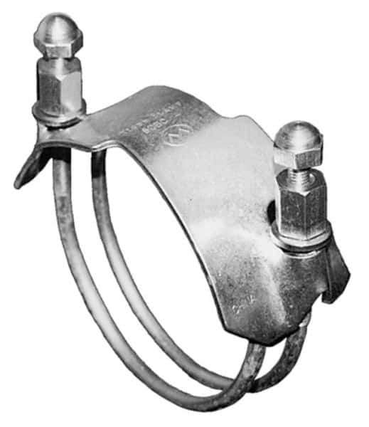 Kuriyama of America - 12" Hose, Single Bolt Clamp - Plated Steel - All Tool & Supply