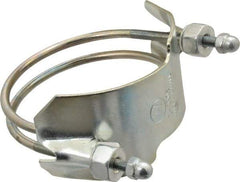 Kuriyama of America - 3" Hose, Spiral Double Bolt Hose Clamp - Plated Steel - All Tool & Supply