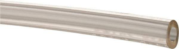 Made in USA - 1/8" ID x 1/4" OD, 1/16" Wall Thickness, Cut to Length (50' Standard Length) Plastic Tube - Clear, 62 Max psi, 63 Hardness - All Tool & Supply