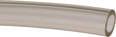 Made in USA - 1/2" ID x 3/4" OD, 1/8" Wall Thickness, Cut to Length (50' Standard Length) Plastic Tube - Clear, 36 Max psi, 63 Hardness - All Tool & Supply