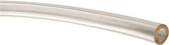 Made in USA - 3/16" ID x 5/16" OD, 1/16" Wall Thickness, Cut to Length (50' Standard Length) Plastic Tube - Clear, 45 Max psi, 65 Hardness - All Tool & Supply