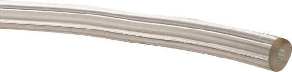 Made in USA - 1/16" ID x 3/16" OD, 1/16" Wall Thickness, Cut to Length (50' Standard Length) Plastic Tube - Clear, 70 Max psi, 40 Hardness - All Tool & Supply