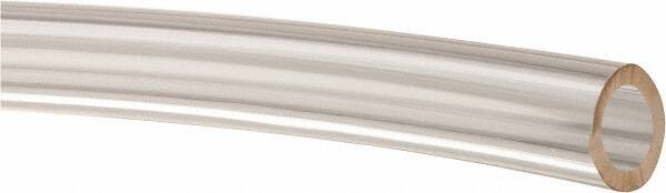 Made in USA - 1/4" ID x 3/8" OD, 1/16" Wall Thickness, Cut to Length (50' Standard Length) Plastic Tube - Clear, 25 Max psi, 40 Hardness - All Tool & Supply