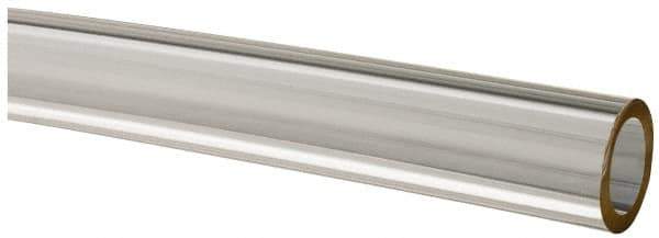 Made in USA - 5/16" ID x 7/16" OD, 1/16" Wall Thickness, Cut to Length (50' Standard Length) Plastic Tube - Clear, 21 Max psi, 40 Hardness - All Tool & Supply