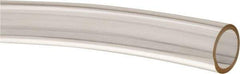 Made in USA - 1/2" ID x 5/8" OD, 1/16" Wall Thickness, Cut to Length (50' Standard Length) Plastic Tube - Clear, 14 Max psi, 40 Hardness - All Tool & Supply