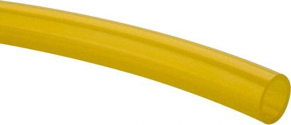 Made in USA - 3/8" ID x 1/2" OD, 1/16" Wall Thickness, Cut to Length (50' Standard Length) Tygon Tube - Yellow, 21 Max psi, 57 Hardness - All Tool & Supply