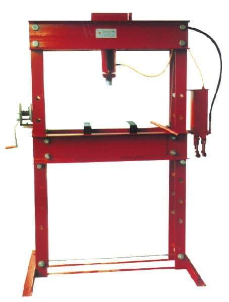 Enco - 45 Ton Hydraulic Shop Press - 6.88 Inch Stroke - All Tool & Supply