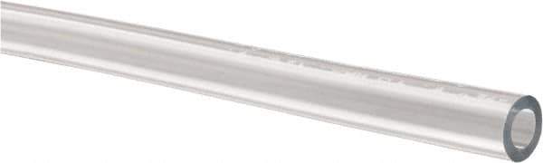 Made in USA - 3/16" ID x 5/16" OD, 1/16" Wall Thickness, Cut to Length (50' Standard Length) Plastic Tube - Clear, 14 Max psi, 63 Hardness - All Tool & Supply