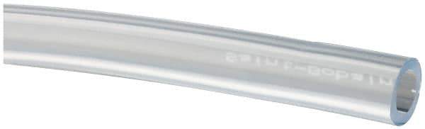 Made in USA - 1/4" ID x 3/8" OD, 1/16" Wall Thickness, Cut to Length (50' Standard Length) Plastic Tube - Clear, 11 Max psi, 63 Hardness - All Tool & Supply