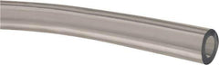 Made in USA - 3/8" ID x 5/8" OD, 1/8" Wall Thickness, Cut to Length (50' Standard Length) Plastic Tube - Clear, 14 Max psi, 63 Hardness - All Tool & Supply