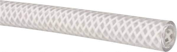 Made in USA - 1/4" ID x 1/2" OD, 1/8" Wall Thickness, Cut to Length (100' Standard Length) PVC Tube - Clear, 248 Max psi, 80 Hardness - All Tool & Supply