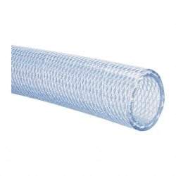 Made in USA - 1-1/4" ID x 1-11/16" OD, 7/32" Wall Thickness, Cut to Length (50' Standard Length) PVC Tube - Clear, 80 Max psi, 80 Hardness - All Tool & Supply