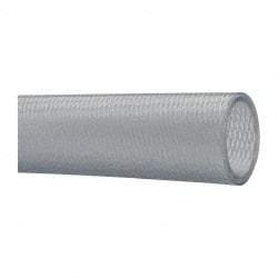 Made in USA - 2" ID x 2-1/2" OD, 1/4" Wall Thickness, Cut to Length (50' Standard Length) PVC Tube - Clear, 80 Max psi, 80 Hardness - All Tool & Supply