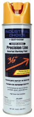 Rust-Oleum - 17 fl oz Yellow Marking Paint - 600' to 700' Coverage at 1" Wide, Water-Based Formula - All Tool & Supply