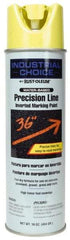 Rust-Oleum - 17 fl oz Yellow Marking Paint - 600' to 700' Coverage at 1" Wide, Water-Based Formula - All Tool & Supply