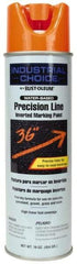 Rust-Oleum - 17 fl oz Orange Marking Paint - 600' to 700' Coverage at 1" Wide, Water-Based Formula - All Tool & Supply