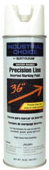 Rust-Oleum - 17 fl oz White Marking Paint - 600' to 700' Coverage at 1" Wide, Water-Based Formula - All Tool & Supply