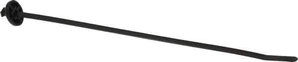 Thomas & Betts - 9.6" Long Black Nylon Standard Cable Tie - 65 Lb Tensile Strength, 1.65mm Thick, 1-3/4" Max Bundle Diam - All Tool & Supply