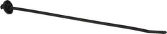 Thomas & Betts - 9.6" Long Black Nylon Standard Cable Tie - 65 Lb Tensile Strength, 1.65mm Thick, 1-3/4" Max Bundle Diam - All Tool & Supply