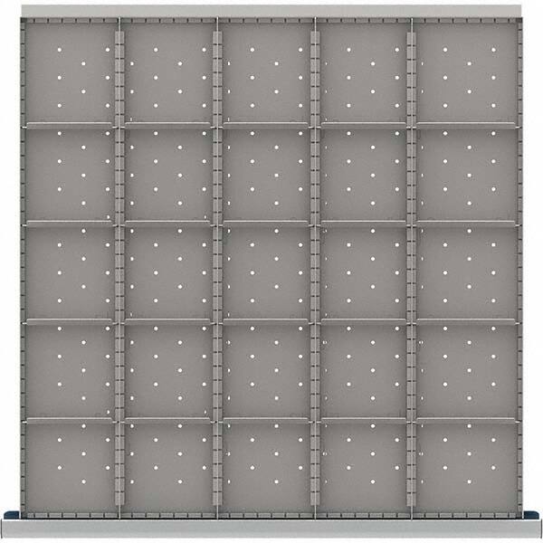 LISTA - 25-Compartment Drawer Divider Layout for 3.15" High Drawers - All Tool & Supply