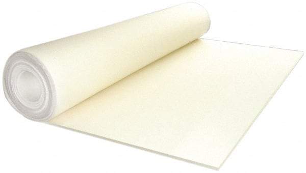 Made in USA - 5/8 Inch Thick x 60 Inch Wide x 60 Inch Long, Pressed Wool Felt Sheet - 10 Lbs/Square Yd., White, 500 psi - All Tool & Supply