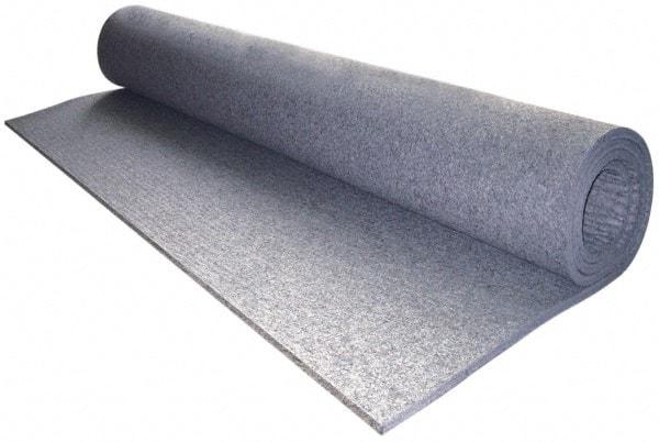 Made in USA - 5/8 Inch Thick x 60 Inch Wide x 60 Inch Long, Pressed Wool Felt Sheet - 10 Lbs/Square Yd., Gray, 400 psi - All Tool & Supply