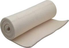 Made in USA - 3/16 Inch Thick x 66 Inch Wide x 12 Inch Long, Pressed Wool Felt Sheet - 2.3 Lbs/Square Yd., White, 400 psi - All Tool & Supply