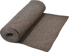 Made in USA - 1/8 Inch Thick x 72 Inch Wide x 12 Inch Long, Pressed Wool Felt Sheet - 1.1 Lbs/Square Yd., Gray, 75 psi - All Tool & Supply