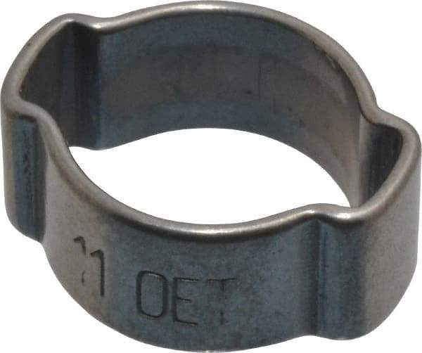 Oetiker - 8 to 11mm, 2 Ear Clamp - 3/8" Nominal Size - All Tool & Supply