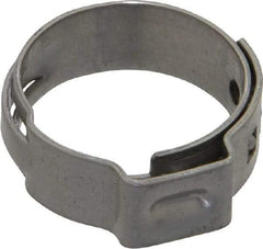 Oetiker - Stepless Ear Clamp - 11/16" Noml Size, 8mm Inner Width, 7mm Wide x 0.6mm Thick, Stainless Steel - All Tool & Supply