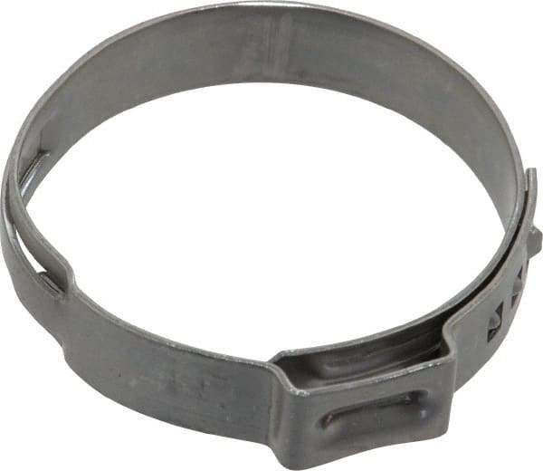 Oetiker - Stepless Ear Clamp - 1-3/16" Noml Size, 10mm Inner Width, 7mm Wide x 0.6mm Thick, Stainless Steel - All Tool & Supply