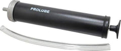 PRO-LUBE - Oil Lubrication Aluminum Suction Gun - For 16 oz Container, Use with Non-Corrosive Liquids - All Tool & Supply