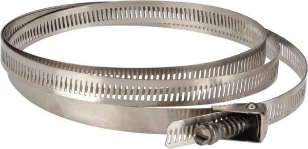 IDEAL TRIDON - SAE Size 248, 1-3/4 to 16" Diam, Stainless Steel Quick Release Worm Drive Clamp - 1/2" Wide, Material Grade 301, Series 550 - All Tool & Supply