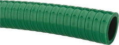 Continental ContiTech - 15 to 150°F, 3/4" Inside x 0.9" Outside Diam, PVC Liquid Suction & Discharge Hose - Green, 100' Long, 130 psi Working Pressure - All Tool & Supply