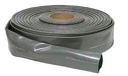 Continental ContiTech - 6" ID x 6.38 OD, 35 Working psi, Gray Hose, Lays Flat - Cut to Length, -10 to 150°F - All Tool & Supply