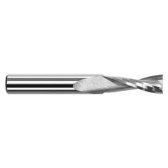 ‎End Mills for Plastics - 2 Flute - 0.0937″ (3/32″) Cutter Diameter × 0.5000″ (1/2″) Length of Cut Carbide Square Upcut End Mill for Plastic, 2 Flutes - Exact Industrial Supply