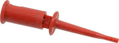 Pomona - Red Electrical Test Equipment Clip - Use with SMD Grabbers - All Tool & Supply