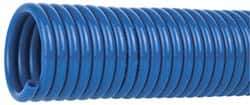 Coilhose Pneumatics - 1/8" ID, 50' Long, Blue Nylon Coiled & Self Storing Hose - 315 Max psi, No Fittings - All Tool & Supply