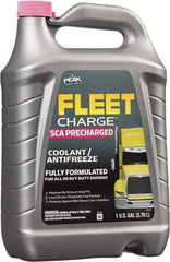 Peak - 1 Gal Heavy Duty Antifreeze & Coolant - Ethylene Glycol with SCA & Inhibitors Composition - All Tool & Supply