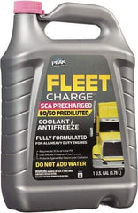 Peak - 1 Gal Heavy Duty Premixed Antifreeze & Coolant - Ethylene Glycol with SCA, Inhibitors, & De-Ionized Water Composition - All Tool & Supply