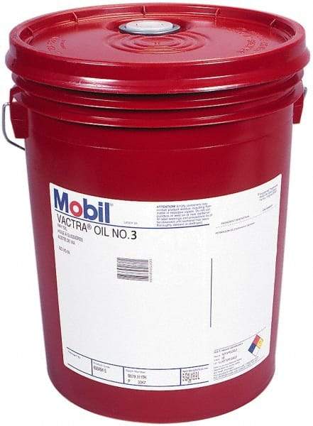 Mobil - 5 Gal Pail, Mineral Way Oil - ISO Grade 150, SAE Grade 15 - All Tool & Supply