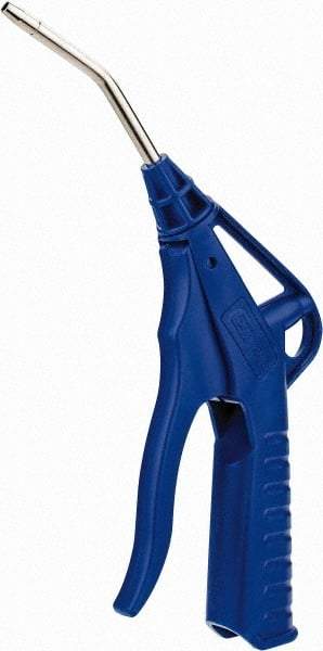 CEJN - 232 Max psi Bent Fixed Tube Pistol Grip Blow Gun - 1/4 NPT, 4" Tube Length, Polyacetate - All Tool & Supply