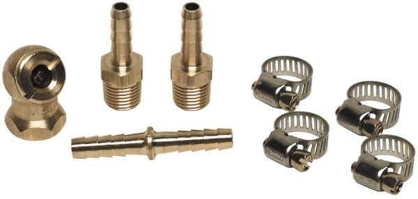 Coilhose Pneumatics - Air Hose Male Ends, Splicers & Brass Ball Chuck - 1/4" Thread - All Tool & Supply