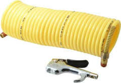 Coilhose Pneumatics - 1/4" ID Thumb Lever Blow Gun - 25' Long Hose - All Tool & Supply