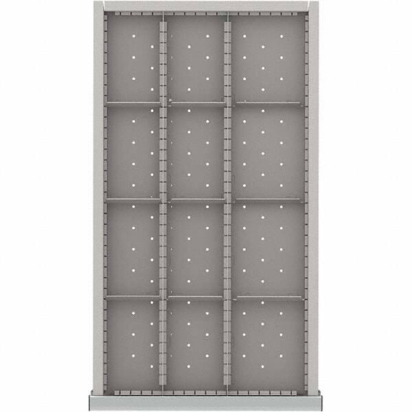 LISTA - 12-Compartment Drawer Divider Layout for 3.15" High Drawers - All Tool & Supply