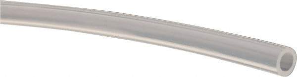 Made in USA - 1/8" ID x 3/16" OD, 1/32" Wall Thickness, Cut to Length (50' Standard Length) PTFE Tube - Translucent, 55 Hardness - All Tool & Supply