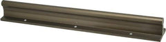 Pacific Bearing - 1/2" Shaft Diam, 1-1/2" Base Width, Ceramic Coated, Aluminum Shaft, Aluminum Rail, Round Shaft Assemblies - 0.17" Mounting Hole Diam, 12" Long - All Tool & Supply