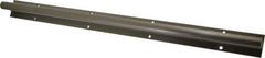 Pacific Bearing - 3/4" Shaft Diam, 1-3/4" Base Width, Ceramic Coated, Aluminum Shaft, Aluminum Rail, Round Shaft Assemblies - 0.221" Mounting Hole Diam, 24" Long - All Tool & Supply